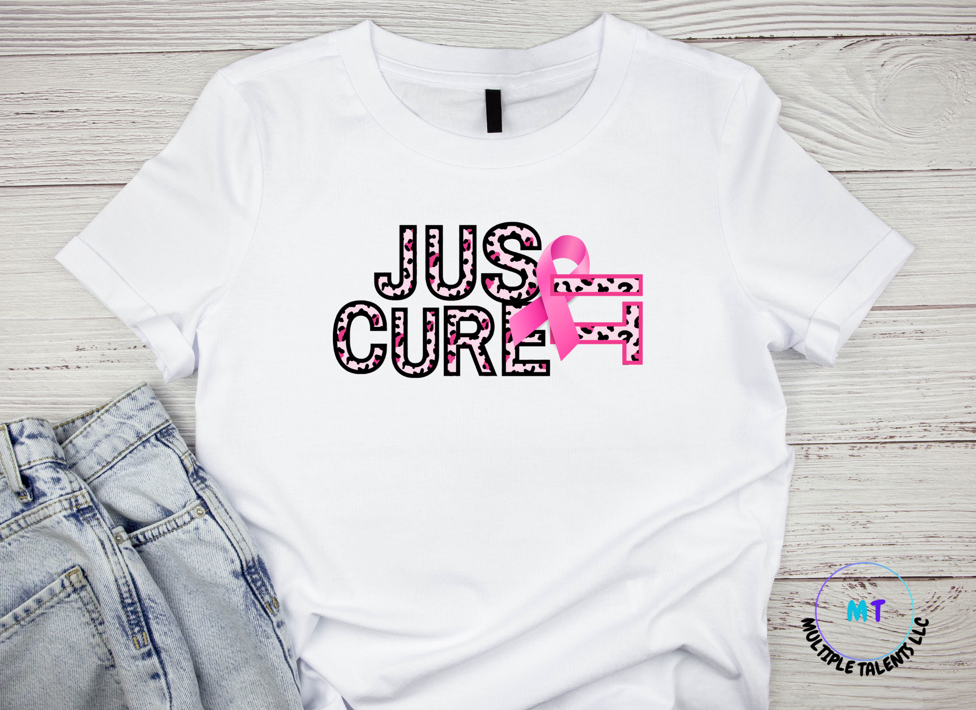 Just Cure It - Chetta Breast Cancer Support Tee